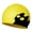 Yellow, variant on Cartoon Swim Cap Silicone Swimming Caps for Toddler Children Youth, Waterproof Bathing Caps Swim Hat for Long Short Hair