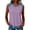 Light Purple, variant on Tank Tops for Women Color Block Denim Patchwork Casual Crewneck Sleeveless Shirt Summer Womens Tanks