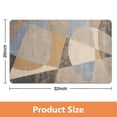thumbnail image 5 of Soft, Ultra-Thin Boho Small Rug - Non-Slip & Washable Kitchen Mat - Modern Geometric Bohemia Entryway Indoor Door Mat, Perfect for Bathroom, Bedroom, Office, 20x32 inch, 5 of 5