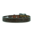 thumbnail image 2 of Ariat Boys  Floral Tooled Belt withSilver Studs 24 Brown, 2 of 2
