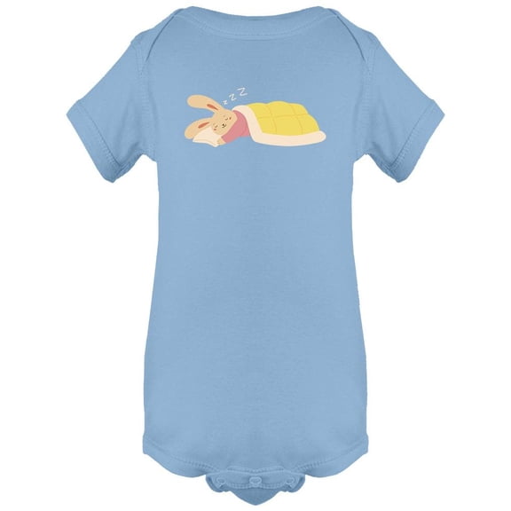 Funny Rabbit Sleeping Bodysuit Infant -Image by Shutterstock,  6 Months