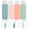 thumbnail image 3 of 4 pcs Travel Size Shampoo Bottles Empty Lotion Bottles Portable Squeeze Bottle Refillable Lotion Bottles, 3 of 3