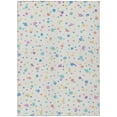 thumbnail image 2 of Addison Rugs Chantille Indoor/Outdoor Transitional Geometric Ivory Machine Washable Rectangle Rug, 8' x 10', 2 of 8