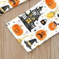 thumbnail image 4 of Child Printed Parent Home Warm Suit Wear Two Piece Pajamas Suit Halloween, 4 of 5