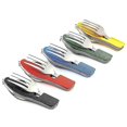 thumbnail image 2 of 4 In 1 Outdoor Camping Tableware Set Folding Stainless Steel Spoon, 2 of 2