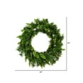 thumbnail image 2 of Vickerman 24" Imperial Pine Artificial Christmas Wreath, Unlit, 2 of 2