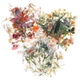 thumbnail image 1 of MasteelfCA 120pcs Flower Series Scrapbooking Decorative Plant Stickers Vintage Flower Scrapbooking Stickers, 1 of 7
