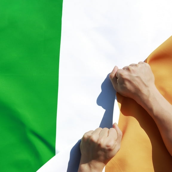 Anley Rip-Proof Technology Double Sided 3-Ply Ireland Flag 3x5 Foot - Irish Flags