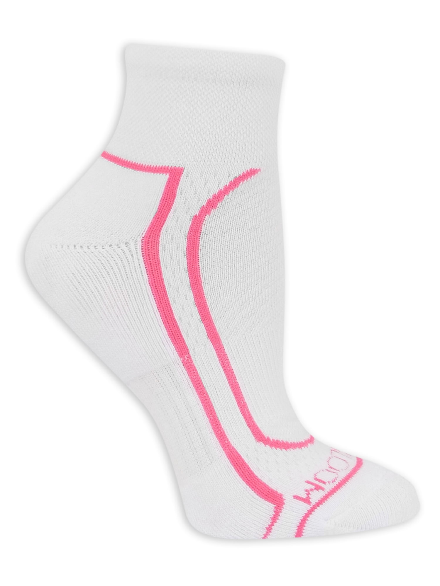 Fruit of the Loom Women's Coolzone Half Cushion Ankle Socks 12 Pack