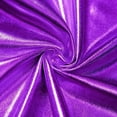thumbnail image 5 of RYRJJ Women's Shiny Metallic Wet Look Stretchy Flared Mini Skater Skirt High Waisted Nightclub Party Pleated Skirts for Women(Purple,S), 5 of 7