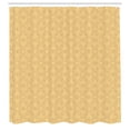 thumbnail image 2 of Ambesonne Mosaic Shower Curtain, Moroccan Geometric Shapes, 69"Wx84"L, Mustard and Pale Rose, 2 of 4