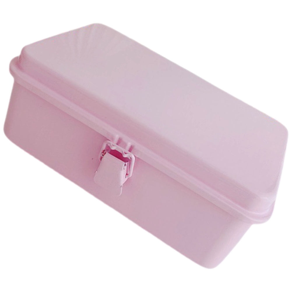 SHIYUU Metal Tool Box with Lock for Mechanics and Car Tools Storage