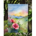 thumbnail image 3 of North Dakota Wild Prairie Roses in Watercolor Garden Flag 11.25 in x 15.5 in, 3 of 5