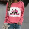 thumbnail image 1 of Qiopertar Femmes Décontracté Manches Longues Col Rond Hauts Chemises Amples Blouse Imprimé Saint-Valentin Chandail en Molleton Graphique Liquidation Livraison Gratuite à Moins de 5$ jusqu'à 90 % de Réduction, 1 of 4