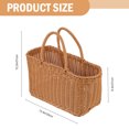 thumbnail image 5 of 1pc Durable Picking Storage Basket Hand-woven Portable Outdoor Picking Basket, 5 of 5