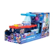 Paw Patrol Aircraft Carrier Ride on with Two Launchable Jet Vehicles Inspired by the Movie