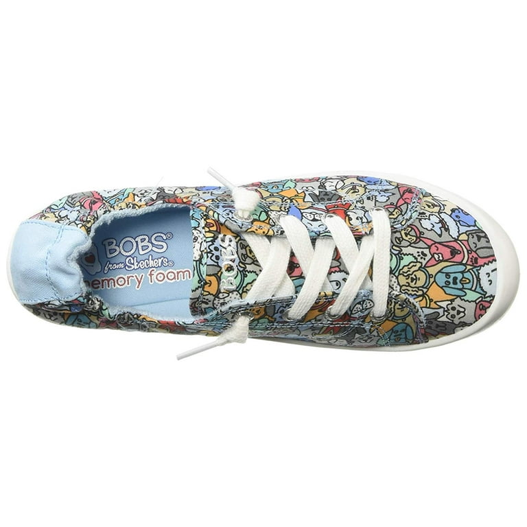 Skechers Bobs for Dogs Beach Bingo Woof Pack Slip on Scrunch Back
