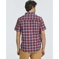 thumbnail image 4 of Real Essentials 3 Pack: Men's Regular-Fit Short Sleeve Woven Button Down Shirt with Pocket (Available in Big & Tall), 4 of 7