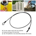 thumbnail image 3 of Ccdes Cycling Sports Stainless Steel Security Loop Cable Bicycle Scooter Lock,Cable Bicycle Lock,Stainless Steel Cable Lock, 3 of 8