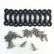 thumbnail image 2 of Raindrops 10Ud Accesorios Kayak Ojo C Material Premium Resistente, 2 of 8