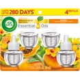 thumbnail image 3 of (5 pack) Air Wick Plug-In Scented Oil Warmer Refills Hawaii Papaya and Hibiscus 4 Count, 3 of 10