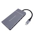 thumbnail image 2 of Adaptador Hub USB-C Batauro 1 x HDMI 1 x VGA 2 x USB 3.0 1 x PD 1 x LAN 1 x SD 1 x 3.5mm, 2 of 3