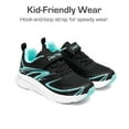 thumbnail image 6 of BURUDANI Boys&Girls Lightweight Sneakers with Hook and Loop Breathable Kids Running Shoes, 6 of 6