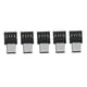 thumbnail image 1 of Adaptador USB-C a USB 2.0 OTG Yashi Ultra Mini 5 Piezas Negro y Plateado, 1 of 5