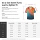 thumbnail image 5 of Balery yellow orange and teal Camisa Casual de Manga Corta con Botones para Hombre, Texturizada, Estilo Cubano, para Playa, Verano-Large, 5 of 5