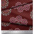 thumbnail image 2 of Soimoi Poly Georgette Fabric Mandala Decorative Print Fabric by Yard 42 Inch Wide, 2 of 3