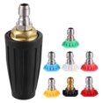 thumbnail image 1 of 4000 PSI Coche Presión Lavadora Giratorio Turbo Boquilla Conector Kit, 1 of 7