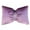Purple, variant on Pillow for Living Room and Bedroom - Petal Makeup Vanity Chair Back Pillow with Removable Adjustable Bow 11x16in Throw Cushion Headboard/Car Backrest Cute Decorative Cushion for Home