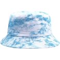 thumbnail image 3 of CoCopeaunts Spring Summer Women Bucket Hat Bright Tie Dye 6 Colors Thin Cotton Breathable Fisherman Hat for Men Outdoor Shade, 3 of 8
