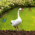 thumbnail image 6 of Elegant Big White Goose Garden Statue Acrylic Big White Goose Decoration Big Goose Garden Accessories Suitable For Big Goose Outdoor Garden Decoration Card Slot Easy To Use, 6 of 6