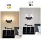 thumbnail image 5 of Luz de pared de baño negra Luz de pared de pantalla de vidrio Luces de pared de interior de estilo vintage Zhivalor WLJ-4475, 5 of 5
