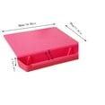 thumbnail image 4 of 3-in-1 Foldable Cutting Board with Storage Basket | Non-Slip Detachable Mat | Removable Vegetable Slots | Plastic Kitchen Prep Board Set 38x38cm, 4 of 4