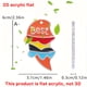 thumbnail image 5 of Decoraciones para el día de San Valentín, adornos para el día de San Valentín, regalos para el día de San Valentín Colgante acrílico plano 2D de hamburguesa y papas fritas para el día de San Valentín, 5 of 9