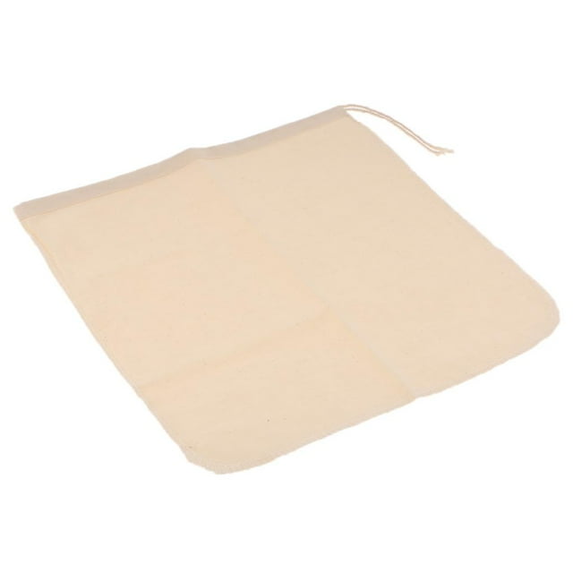 GUOOL 1 Pcs Jus de Café de Lait Réutilisable Sac Crépine Maille de Coton Utilisation Multiple 30x30cm