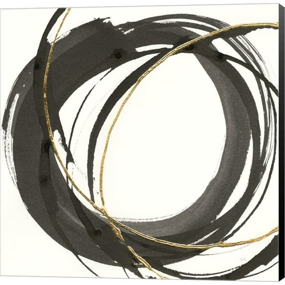 Great Art Now Gilded Enso I by Chris Paschke Canvas Wall Art