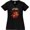 AB-Black, variant on Inktastic Funny First Rodeo Cowboy Women's Plus Size V-Neck T-Shirt