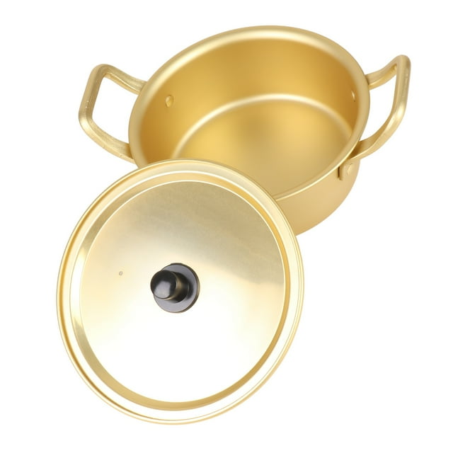 Olla De Fideos Ramen Coreano, Olla De Aluminio Amarilla Para Cocina Casera, Olla De Aluminio Amarilla, Olla De Fideos, Olla De Fideos Ramen Coreano