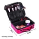 thumbnail image 2 of Organizador de maquillaje de viaje, bolsa de almacenamiento portátil, divisor ajustable, maquillaje, 2 of 5