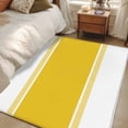 thumbnail image 4 of Yellow Stripes 3x5 Area Rugs for Living Room, Non Slip Floor Mat Washable Low-Profile Indoor Carpet for Bedroom, Dining Room, Bathroom, 4 of 9
