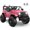 Pink, variant on East doll 12V Ride on Toys for Toddlers, Electric Car for Kids, Kids Car with Remote Control, Bluetooth, Music, 3 Speeds for Kids Gifts, Red