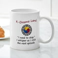 thumbnail image 3 of CafePress - K Drama Land Mug Mugs - 11 oz Ceramic Mug - Novelty Coffee Tea Cup, 3 of 4