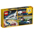 thumbnail image 2 of LEGO Creator Kid's 3 in 1 Shuttle Transporter Building Toy, 341 Piece, 2 of 4