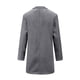 thumbnail image 4 of Chaqueta de abrigo de lana de moda de un solo pecho con cuello de traje de longitud media de invierno para hombre Pompotops oipoqjl21836, 4 of 5