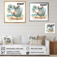 thumbnail image 4 of Designart Koala With Sunglasses On The Beach Canvas Wall Art, 4 of 5