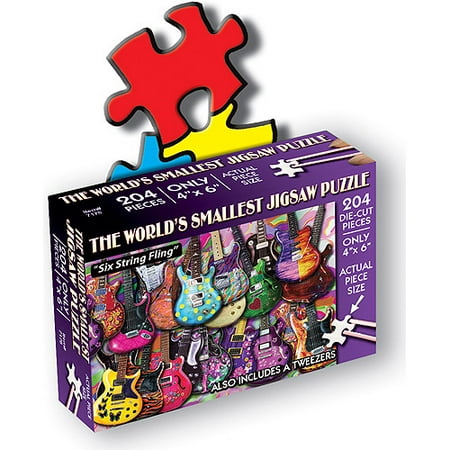 Jigsaw Puzzle 204 Pieces 4"X6"-Six String Fling