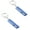 Blue, variant on Camping Adventure Whistled Compasses Light Survival Tool Loud Whistled